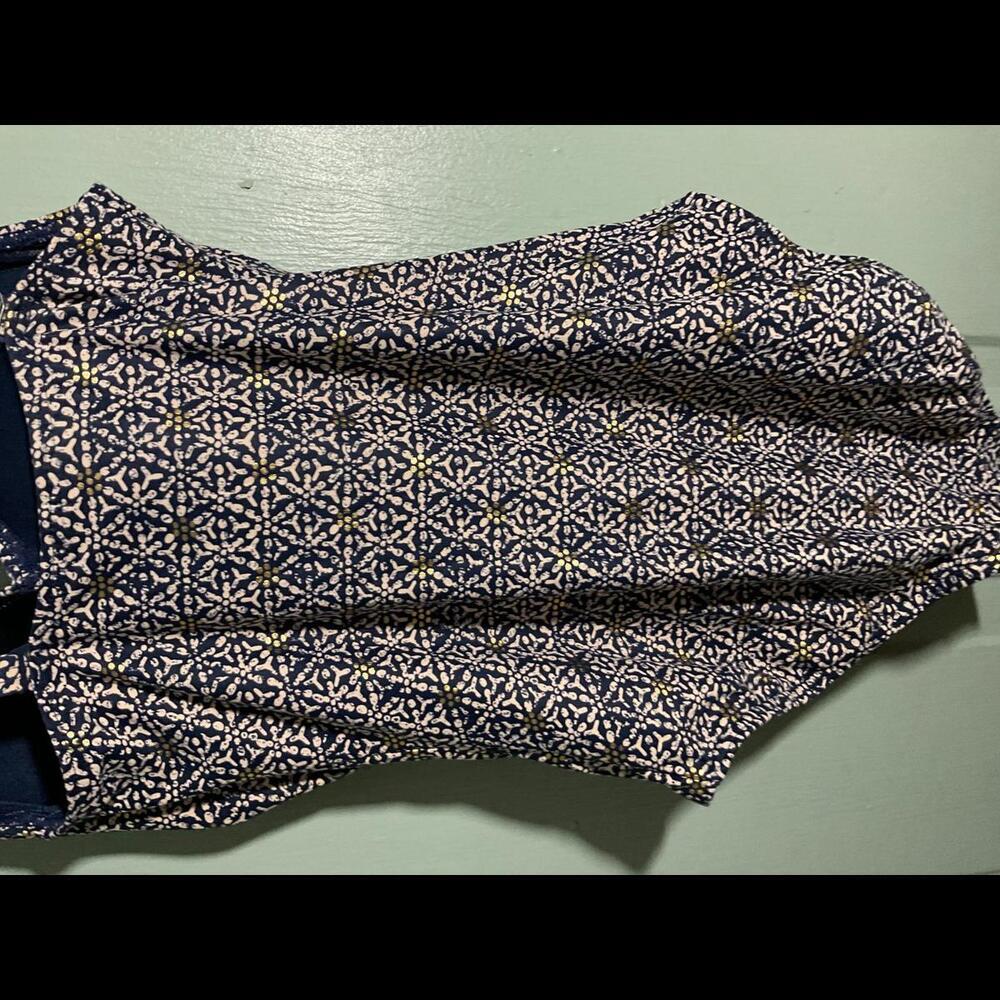 Nip Tuck Swimsuit Navy With Pink Patternone Piece… - image 6